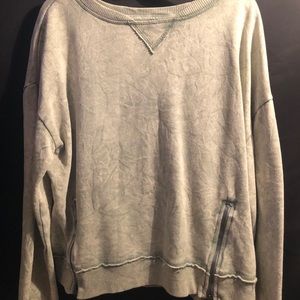 Greenish-sage crewneck